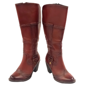 Botas B-190 Color: rojo