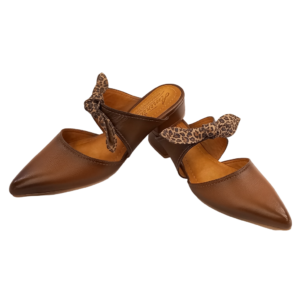 Slaps 1401 Color: caramelo con animal print