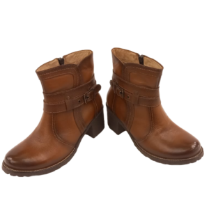 Botines B-243 Color: caramelo